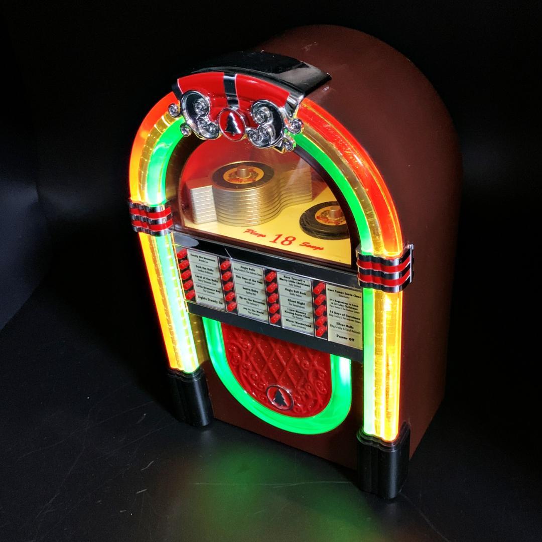 ミスタークリスマス ジュークボックス ワイヤレス 18曲 レトロ ヴィンテージ