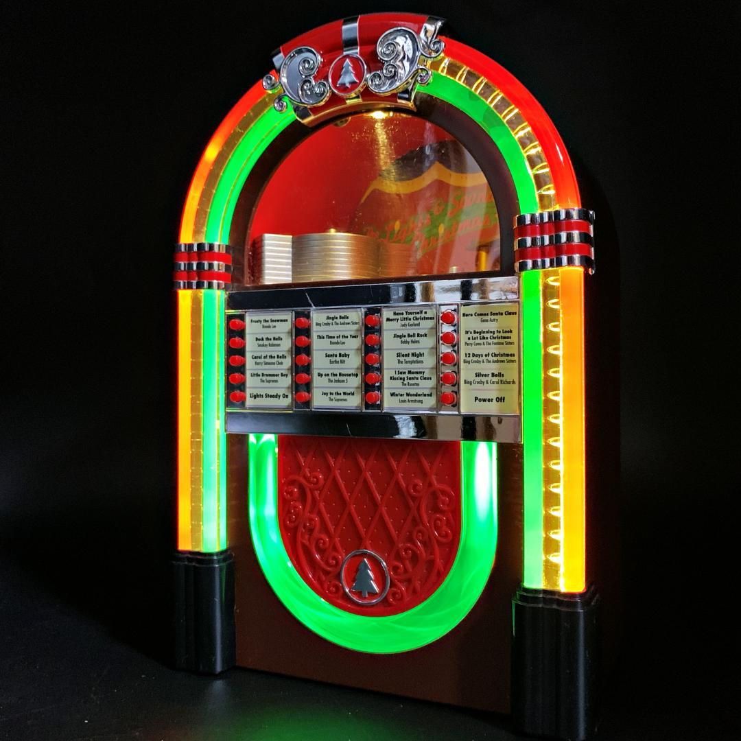 ミスタークリスマス ジュークボックス ワイヤレス 18曲 レトロ ヴィンテージ
