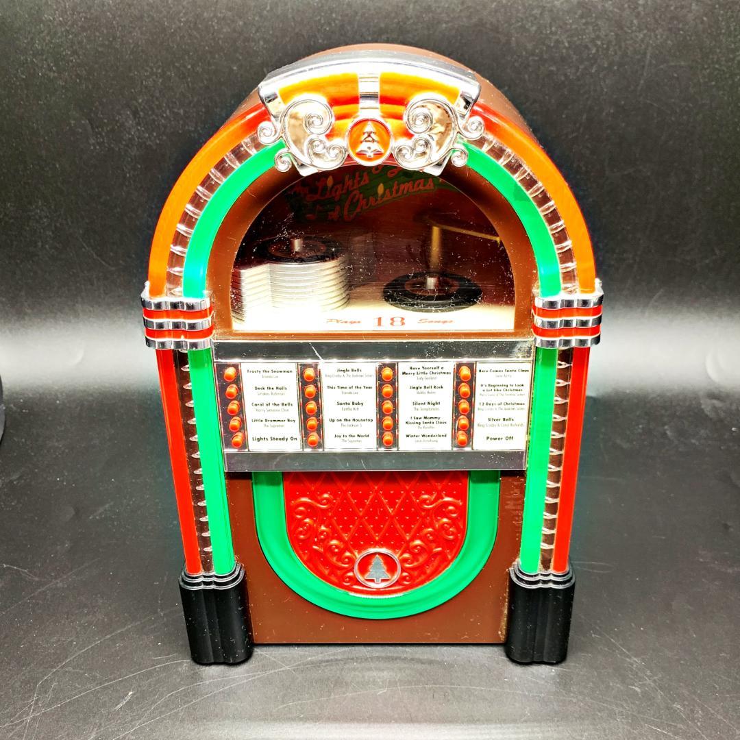 ミスタークリスマス ジュークボックス ワイヤレス 18曲 レトロ ヴィンテージ