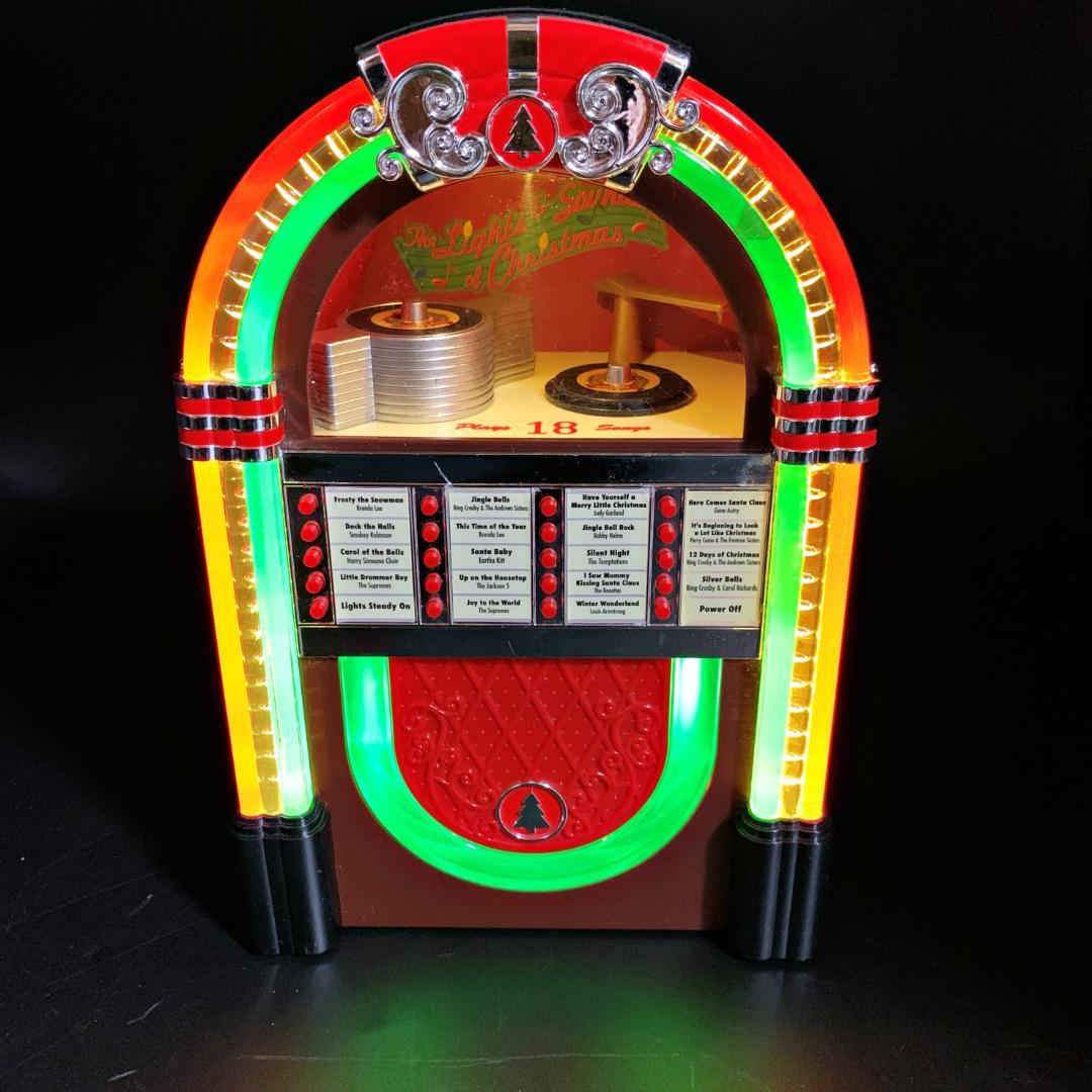 ミスタークリスマス ジュークボックス ワイヤレス 18曲 レトロ ヴィンテージ
