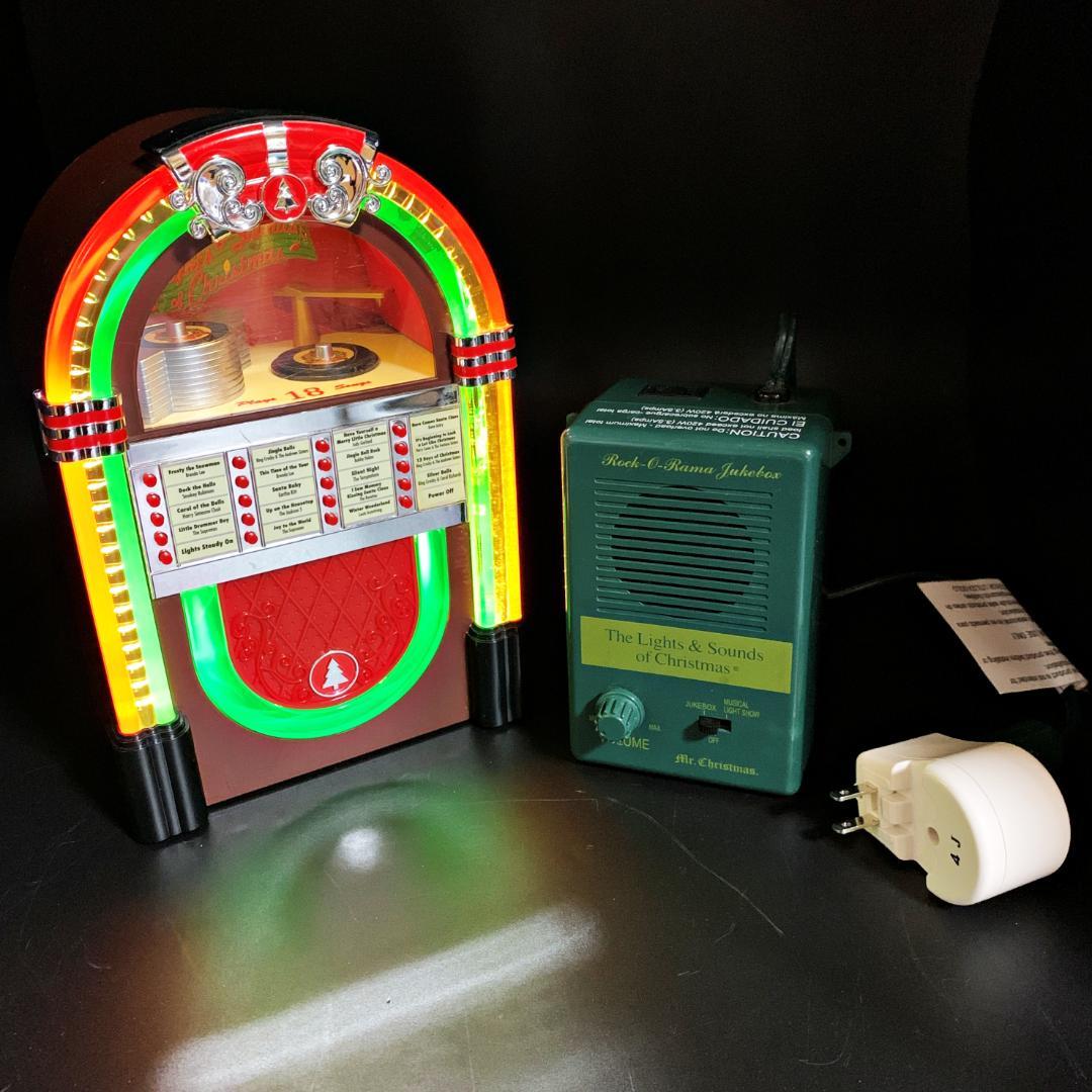 ミスタークリスマス ジュークボックス ワイヤレス 18曲 レトロ ヴィンテージ