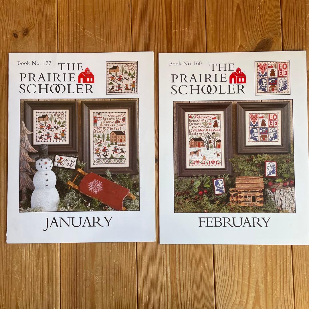 プレイリースクーラー　図案① prairie schooler