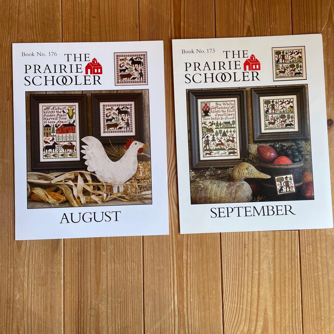 プレイリースクーラー　図案① prairie schooler