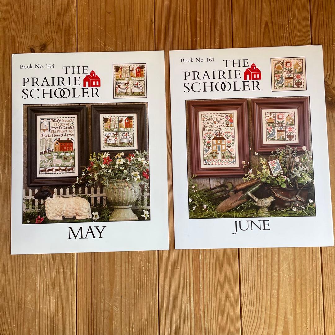 プレイリースクーラー　図案① prairie schooler