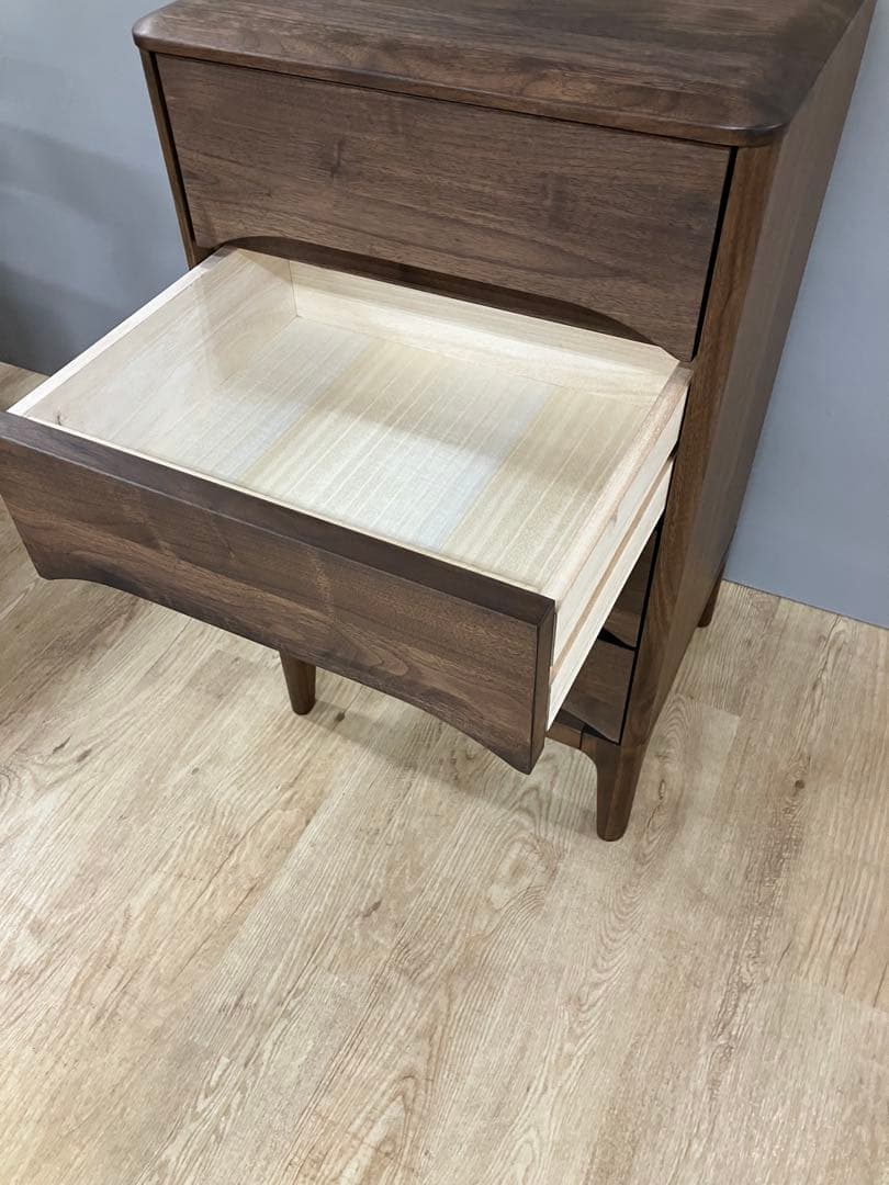 久和屋　ストリーム　4段チェスト　ウォールナット