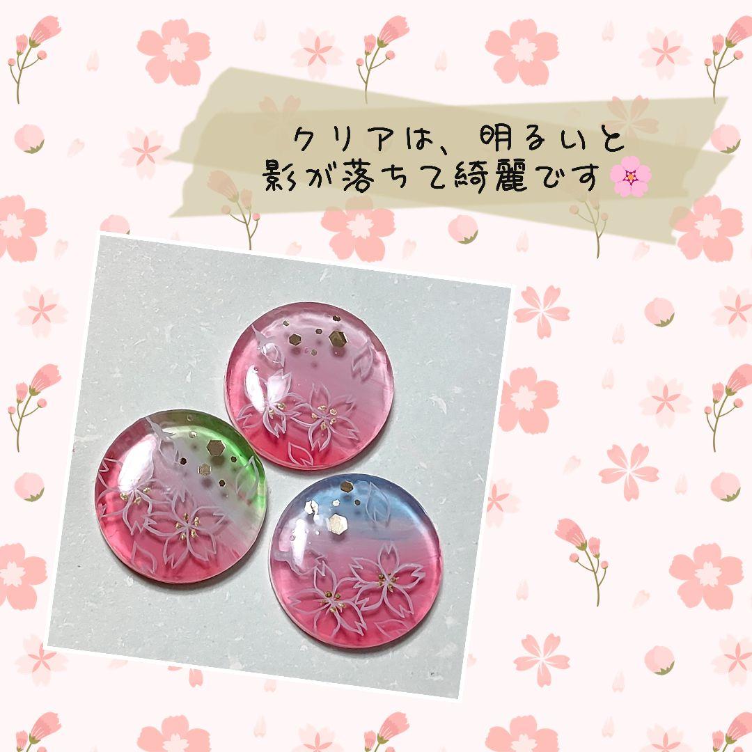 【976】ハンドメイド　レジン　ヘアゴム　ポニーフック