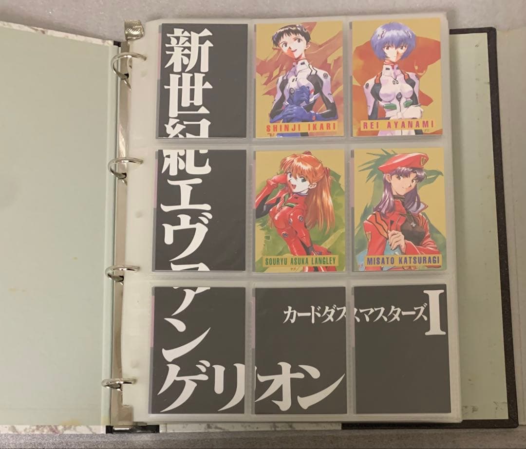 全172類 + 全172類 新世紀エヴァンゲリオン カードダス バインダー付き