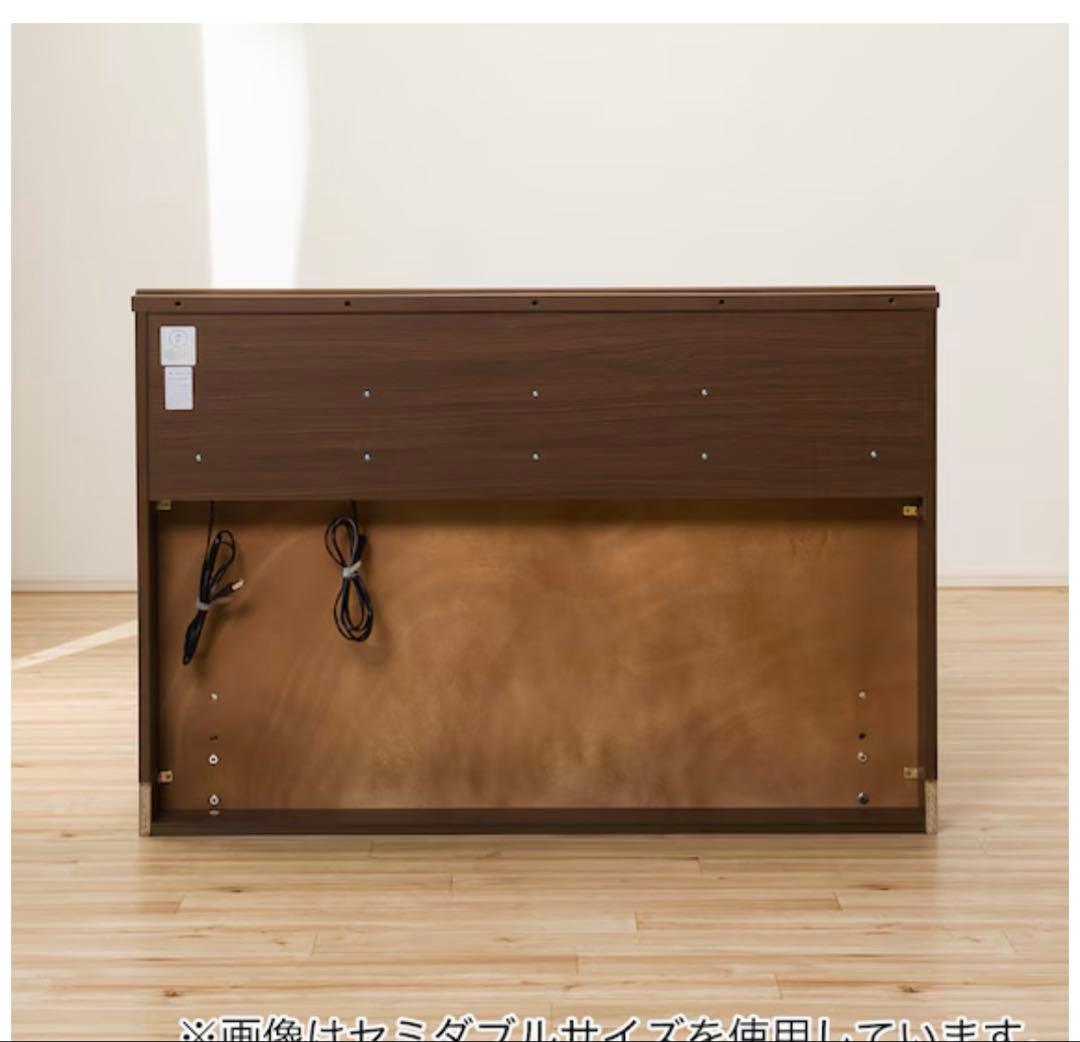 【18日16時まで出品】すのこクイーンベッドフレームブラウン