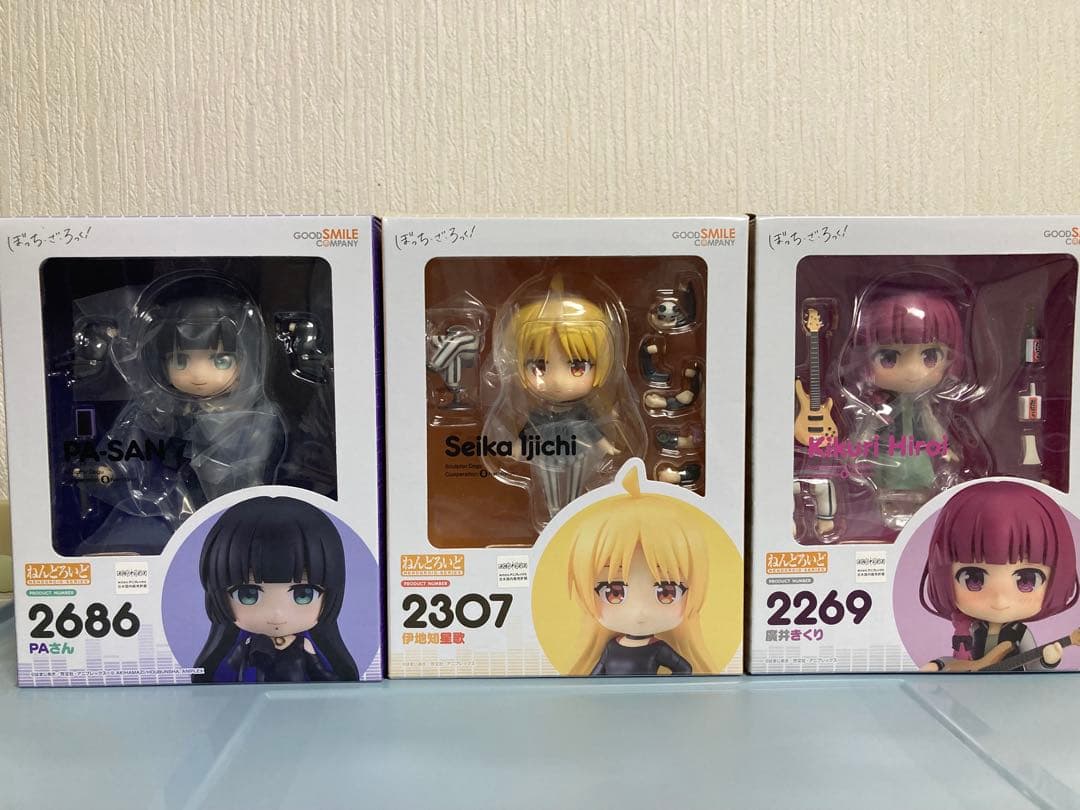 【新品8種・中古1種】ぼっち・ざ・ろっく！ねんどろいどセット