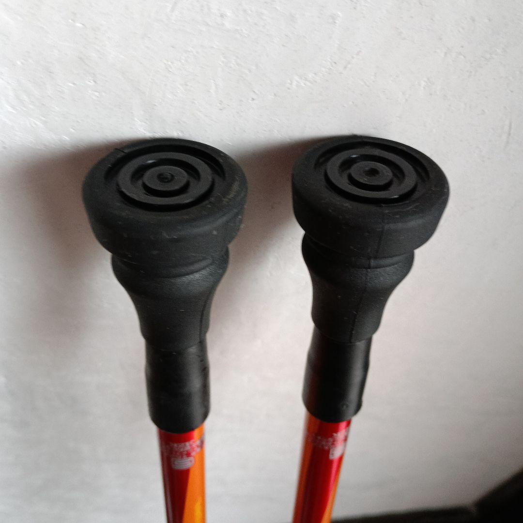 カワハラウォーキング/カワハラポール /赤 - メルカリ