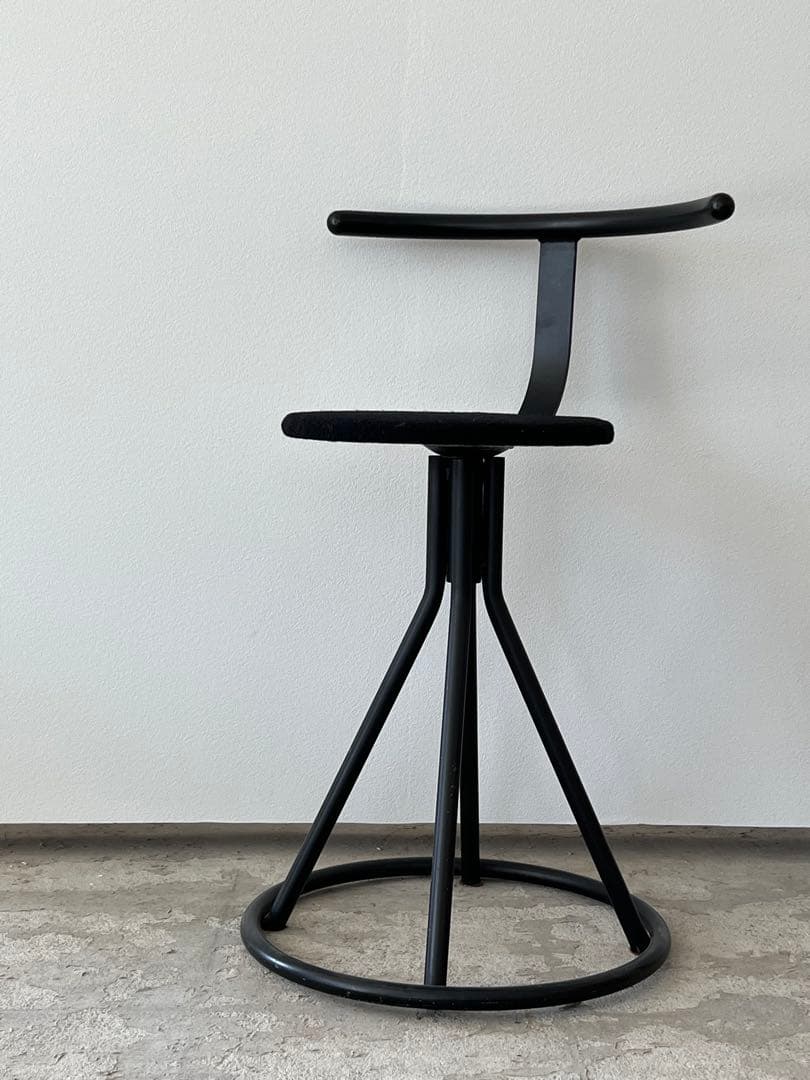 80's ポストモダン ヴィンテージ チェアー ／ カウンター回転椅子 店舗什器