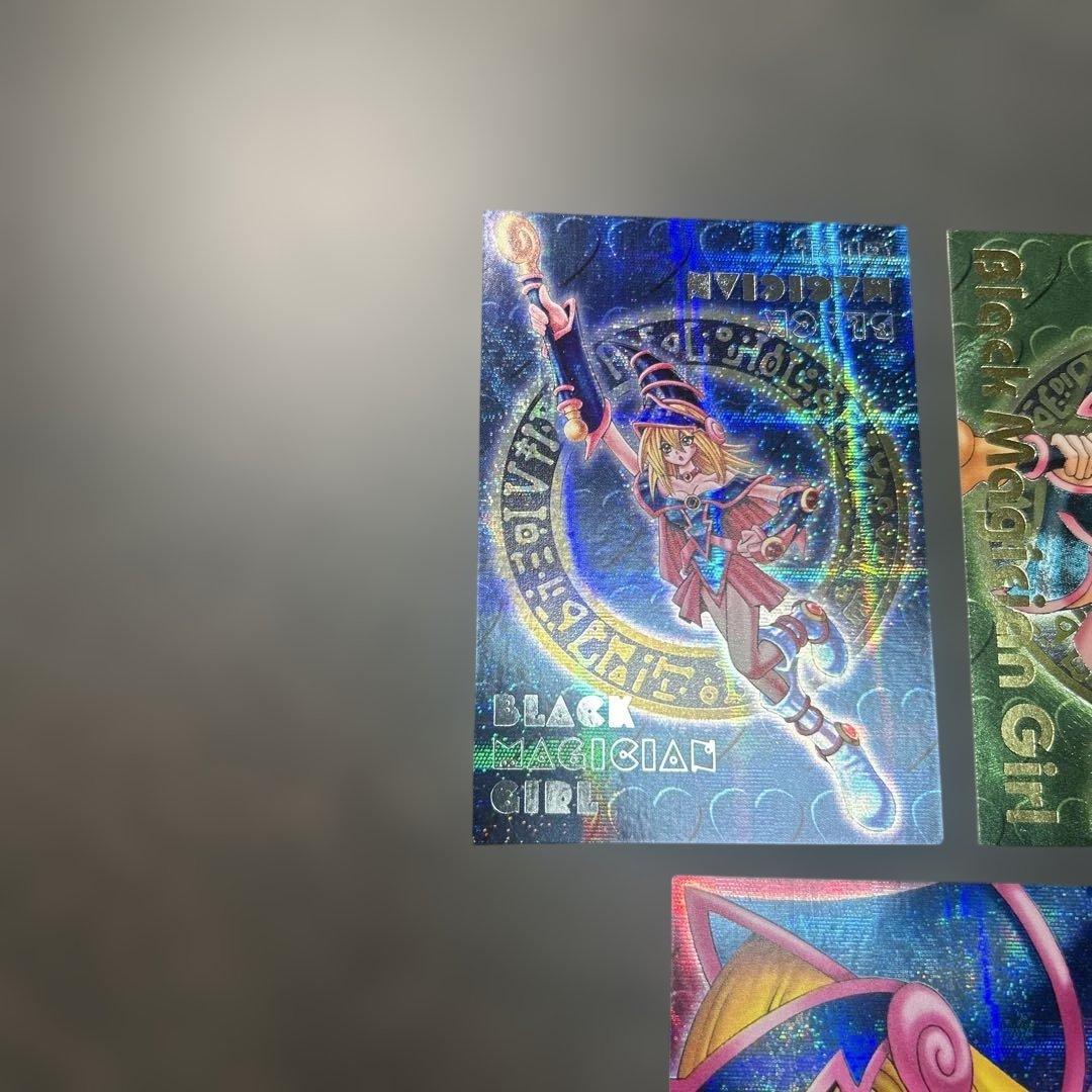 ブラック・マジシャン・ガール dmm プロモ　3枚セット