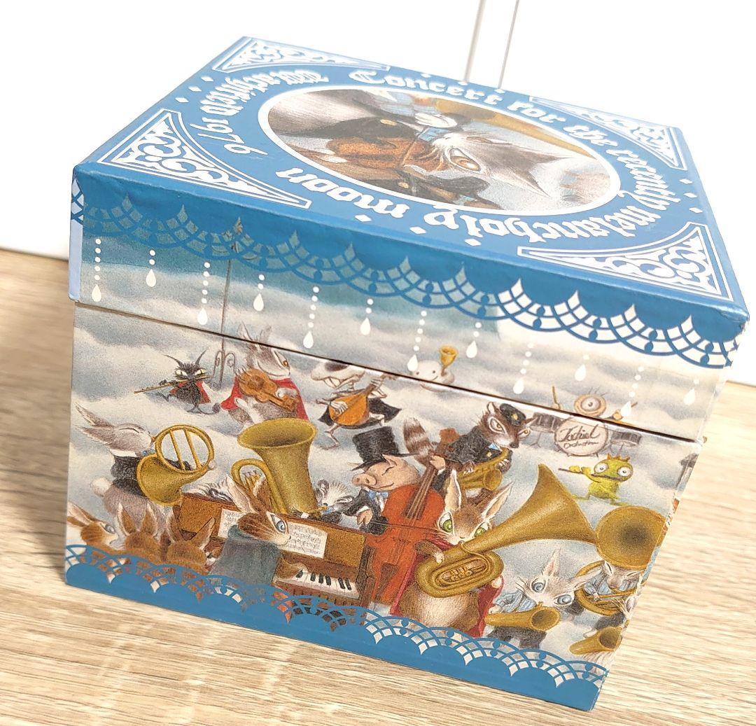 猫のダヤン オルゴール わちふぃーるど オルゴールBOX 小物入れ