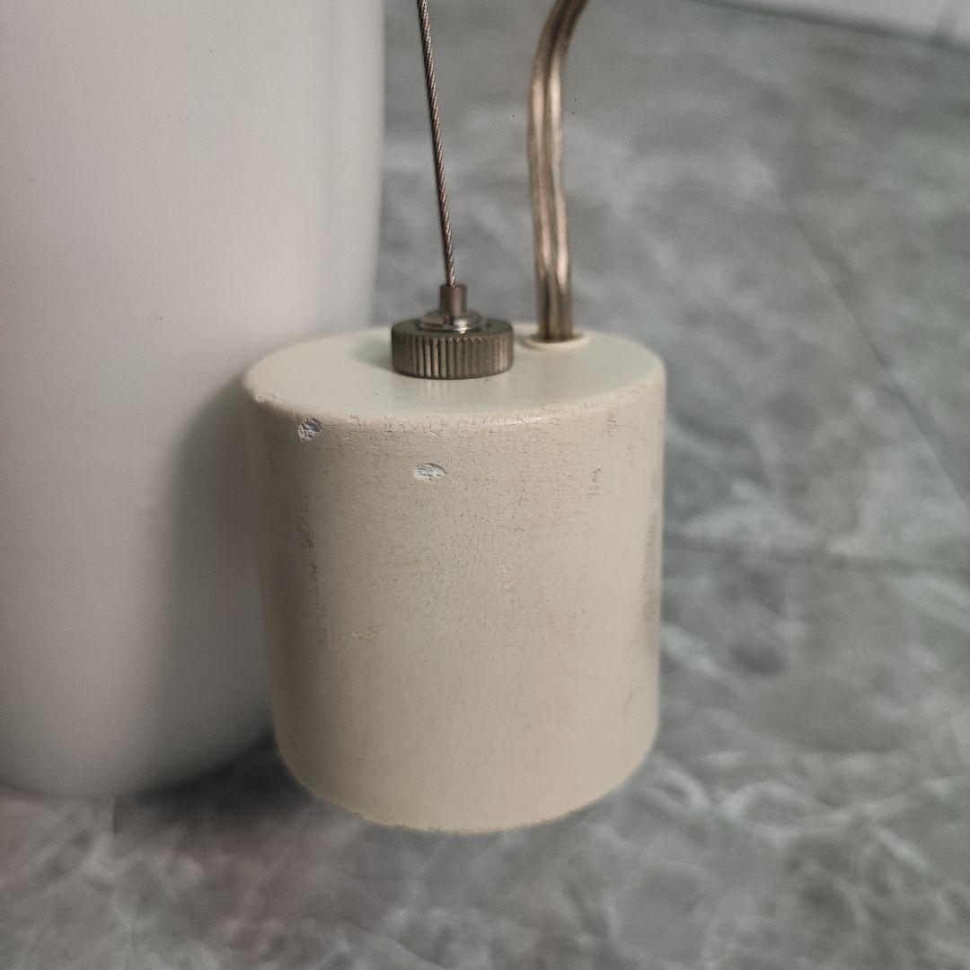 【動作未確認】KOIZUMI ペンダントライト ダクトレール用 乳白 ガラス北欧