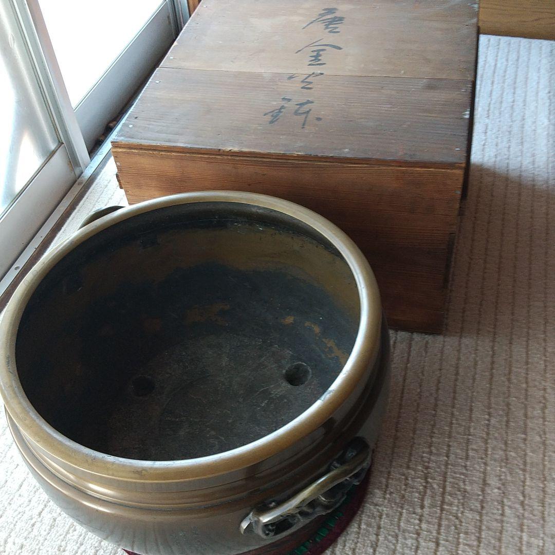 真鍮製 火鉢 - メルカリ