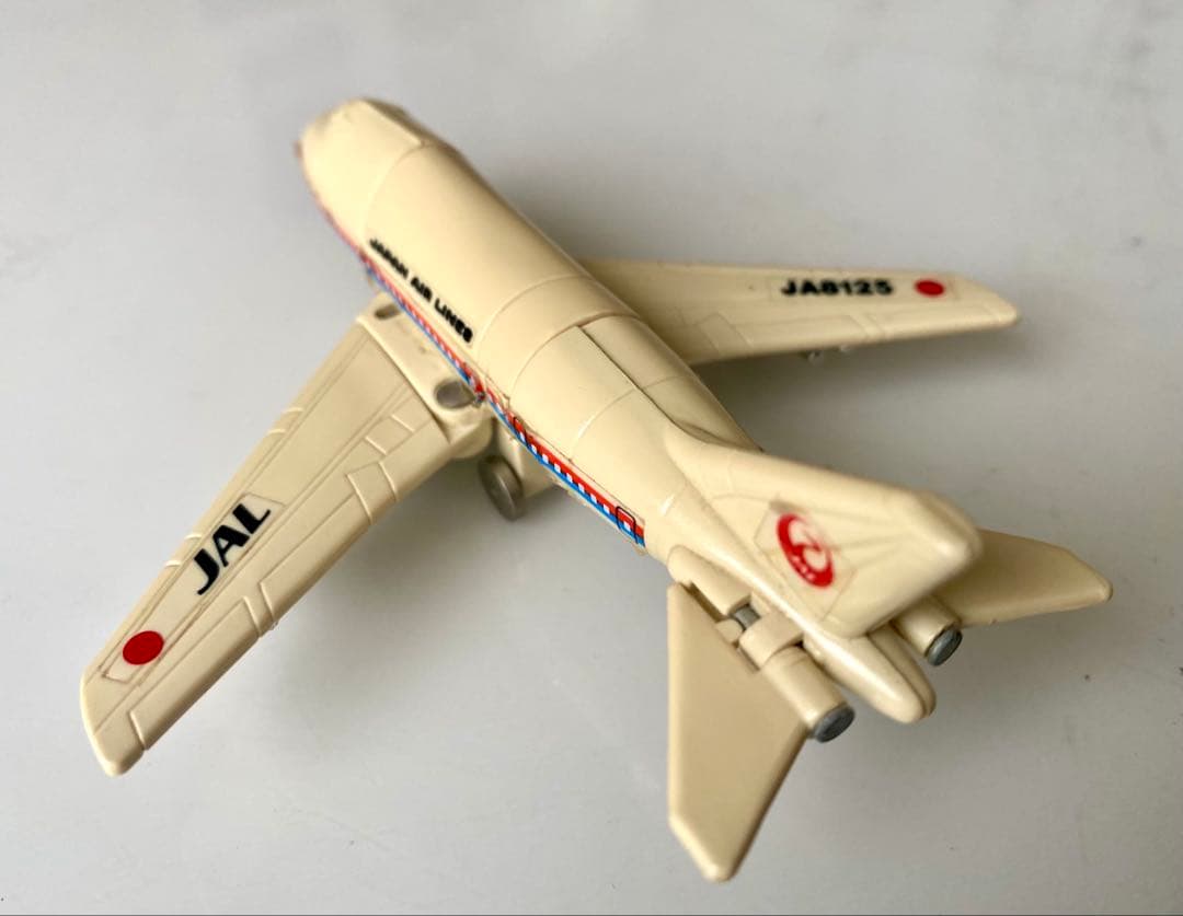 マシンロボ MR-B747 ジャンボジェット バンダイ JAL 非売品飛行機