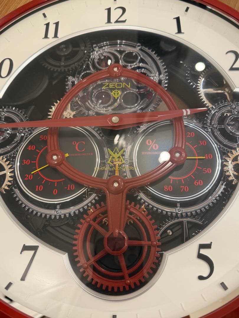 機動戦士ガンダム CHAR'S CUSTOM からくり時計 シャア専用モデル