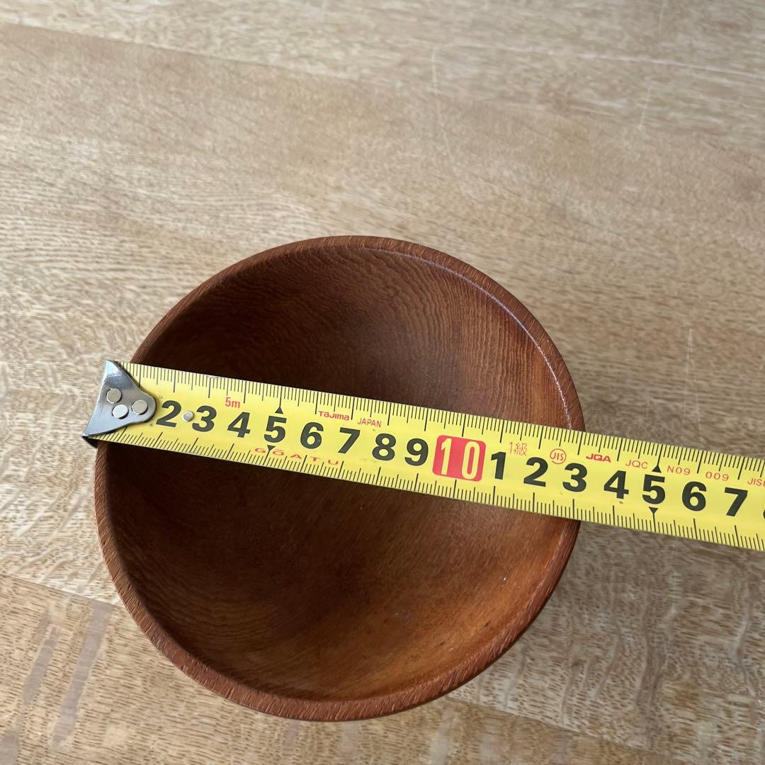 北欧ヴィンテージ　チークボウル