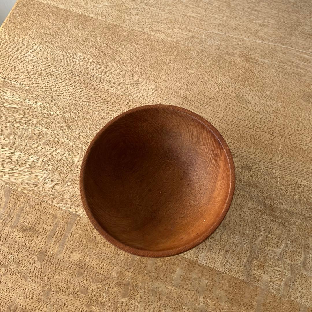 北欧ヴィンテージ　チークボウル