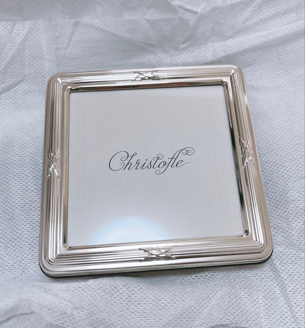 【未使用品】CHRISTOFLE クリストフル フォトフレーム リュバン