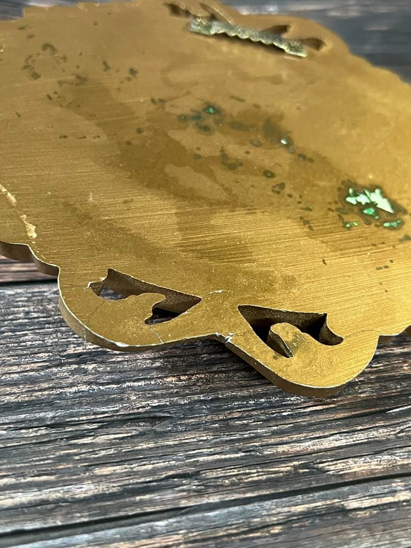 天使　オブジェ　置物　エンジェル　真鍮