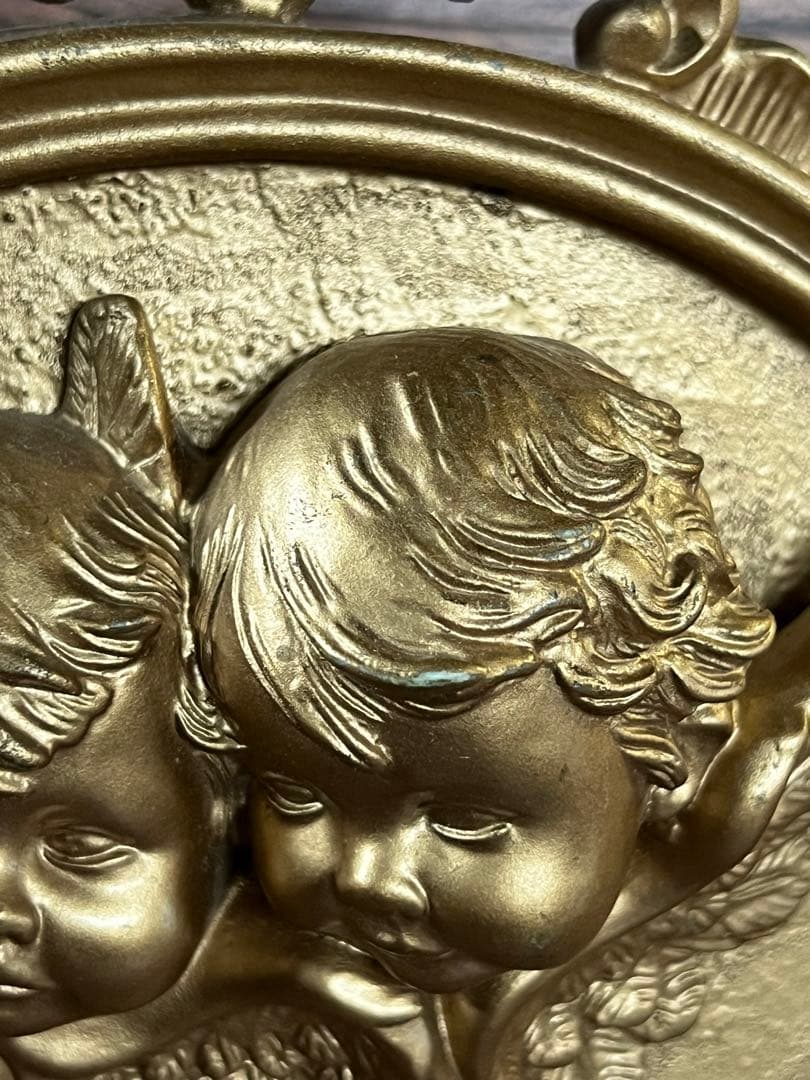 天使　オブジェ　置物　エンジェル　真鍮