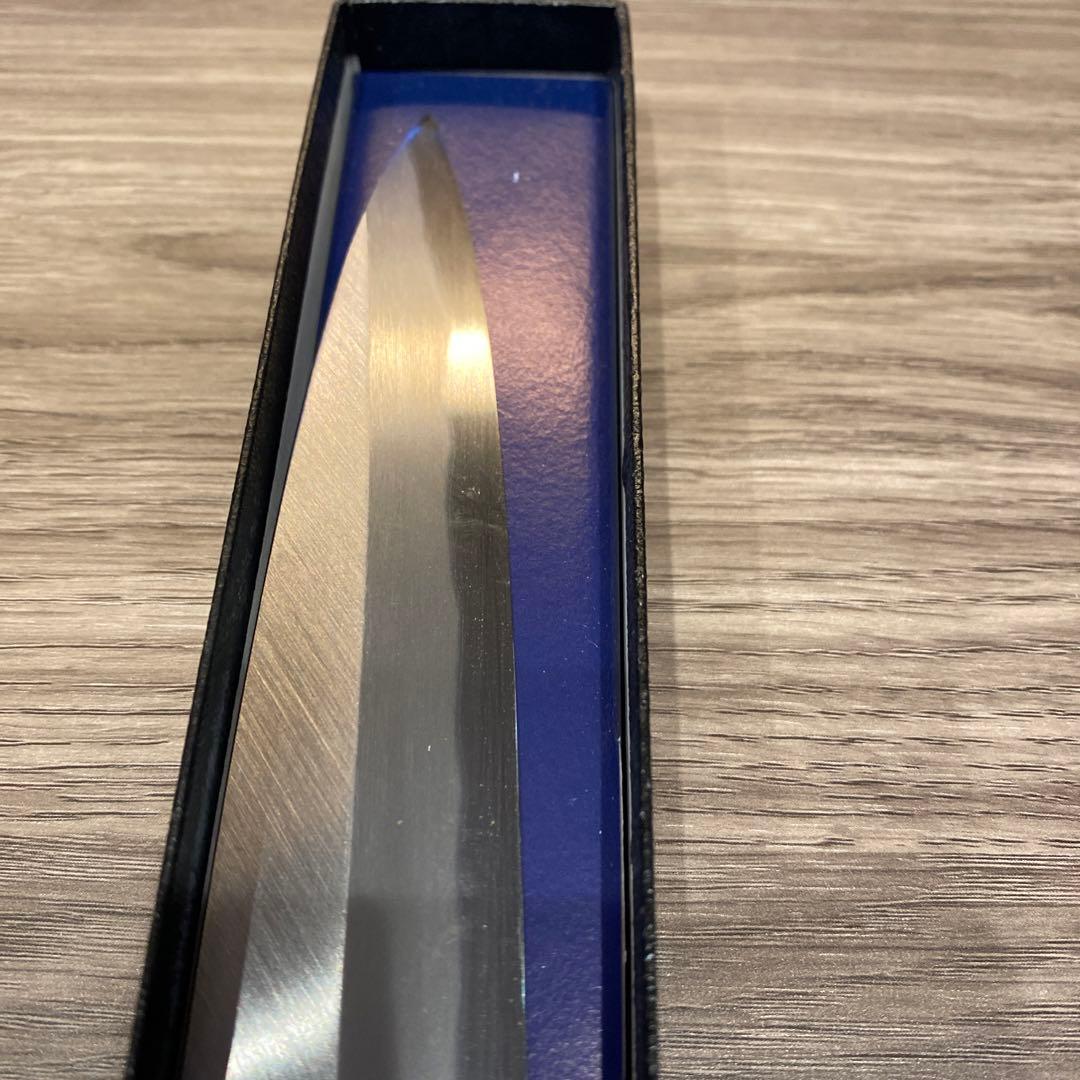 堺刃物守勝本鍛錬青紙2号柳刃包丁240ミリ水牛柄本霞研磨