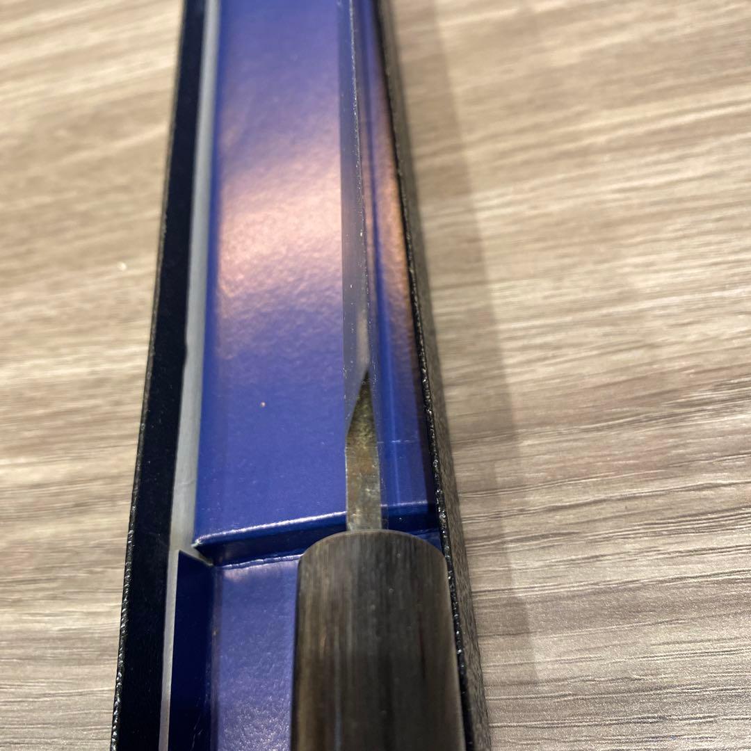 堺刃物守勝本鍛錬青紙2号柳刃包丁240ミリ水牛柄本霞研磨