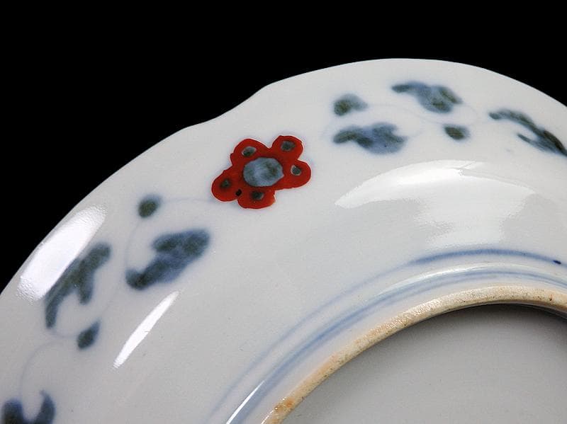 古伊万里 金襴手 五艘船に南蛮人の図 6寸皿 A527AS-BQl - メルカリ