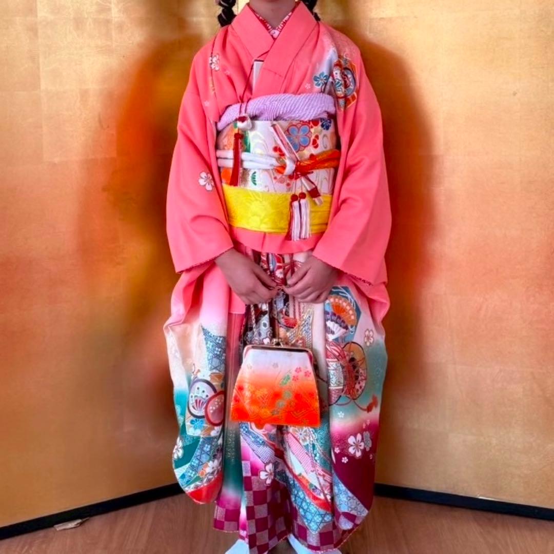 七五三　7歳用着物　フルセット