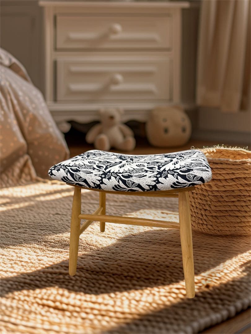 【北欧スタイル】minaperhonenミナペルホネン生地使用スツール