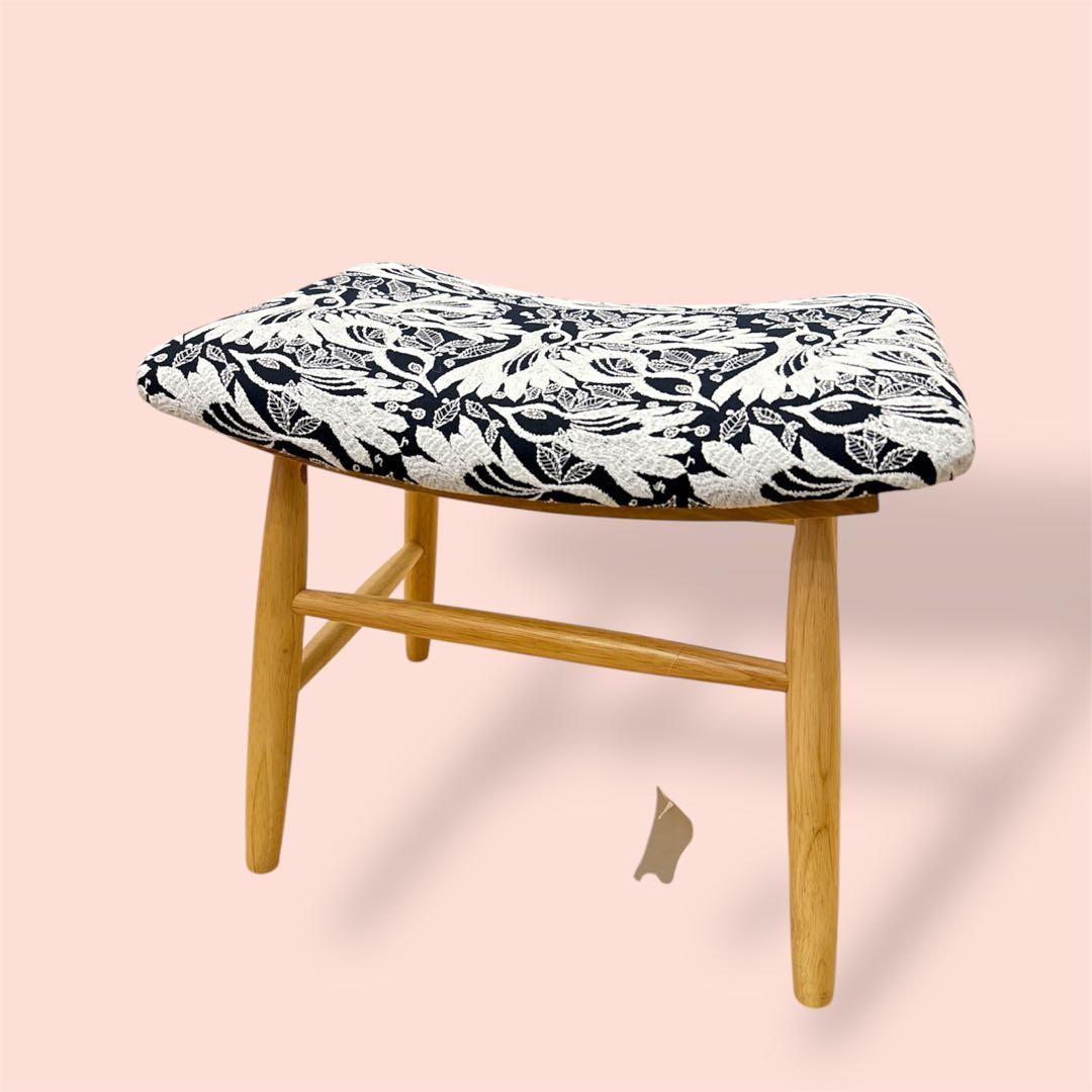 【北欧スタイル】minaperhonenミナペルホネン生地使用スツール