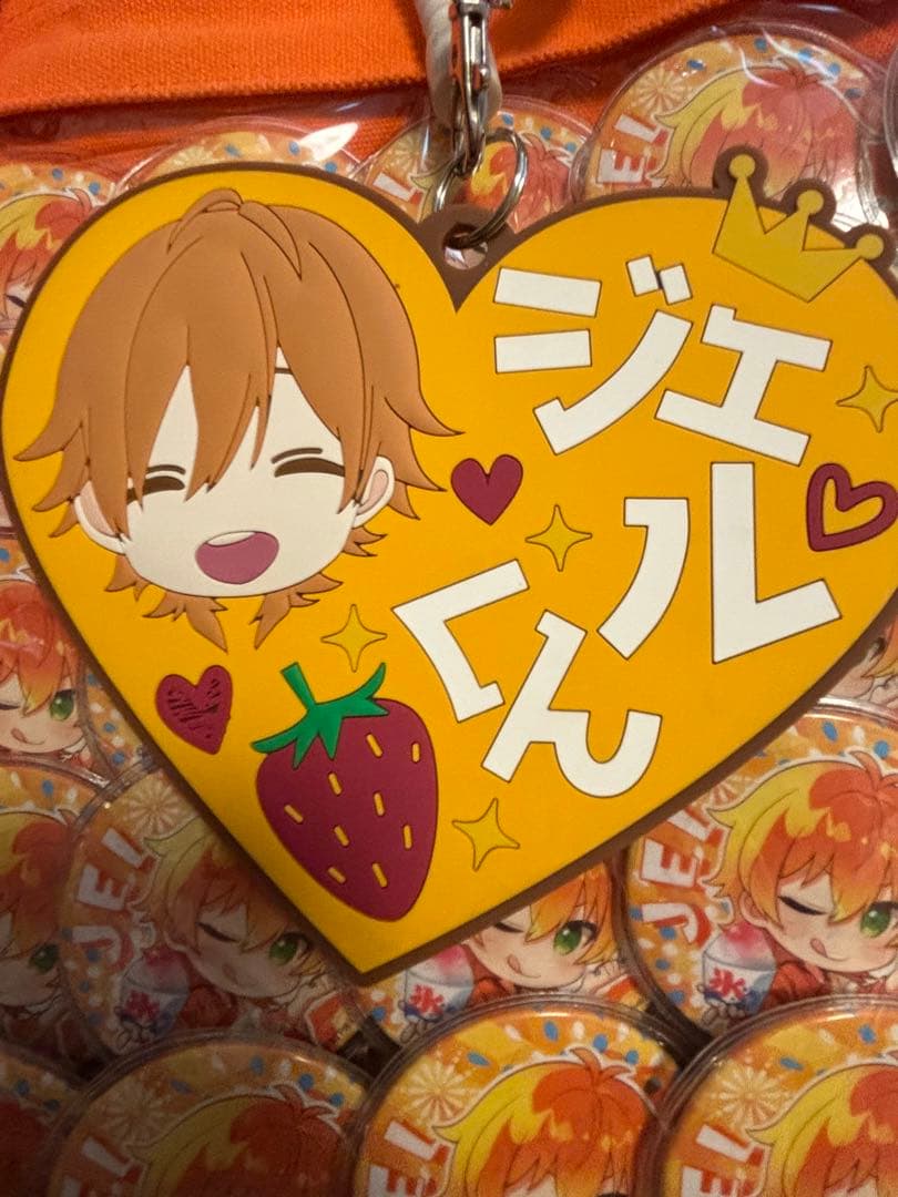 ジェルくん 缶バッジ 痛バッグ 2020 夏 デフォ 浴衣