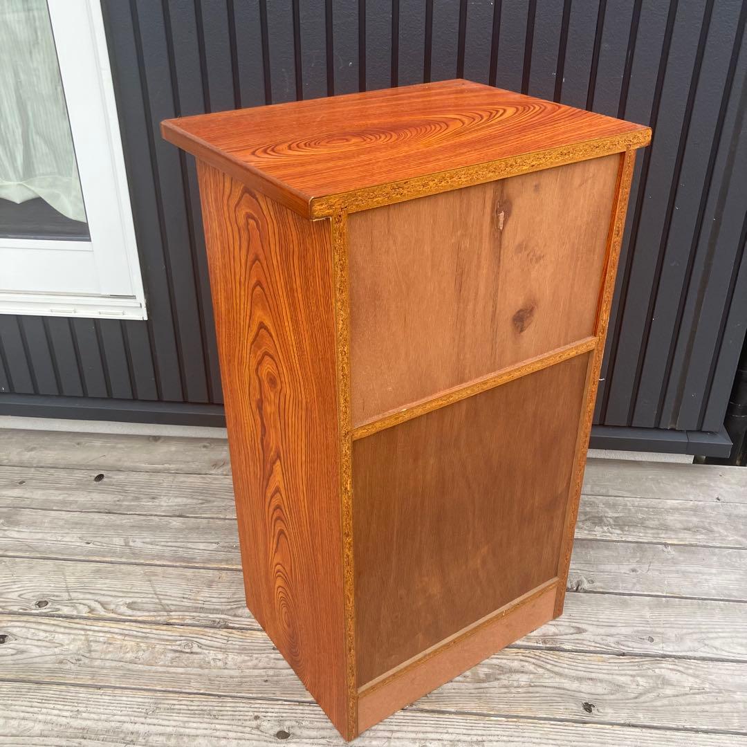 昭和レトロ 木製コールキャビネット 和風電話台 飾り棚 古家具 ビンテージ