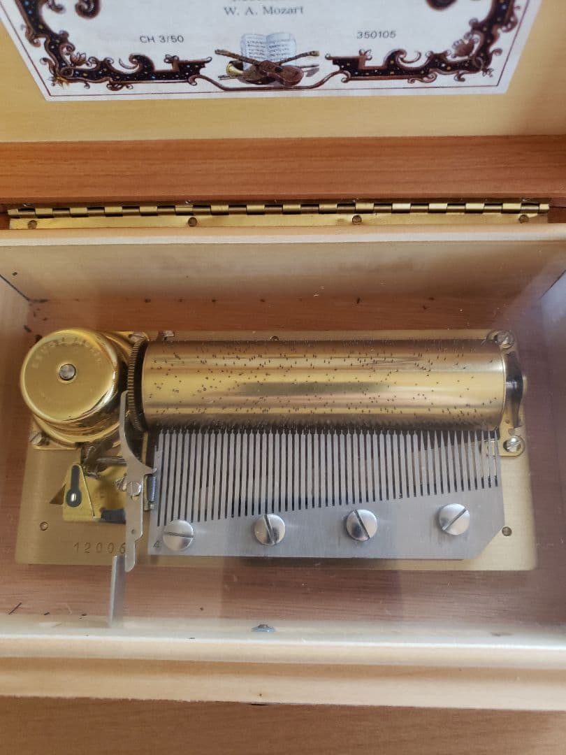 超美音　リュージュ　オルゴール　Reuge  52弁　ルージュ Reugue