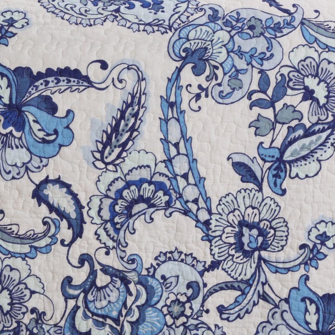 キルトベッドカバー3点セット綿マルチカバー キルティング 814