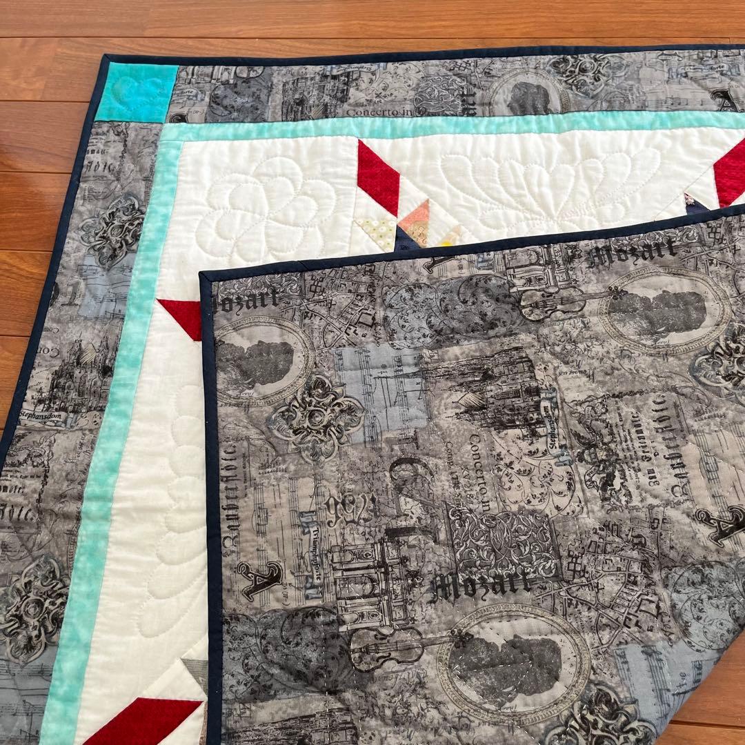 パッチワークタペストリー☆フェザースター