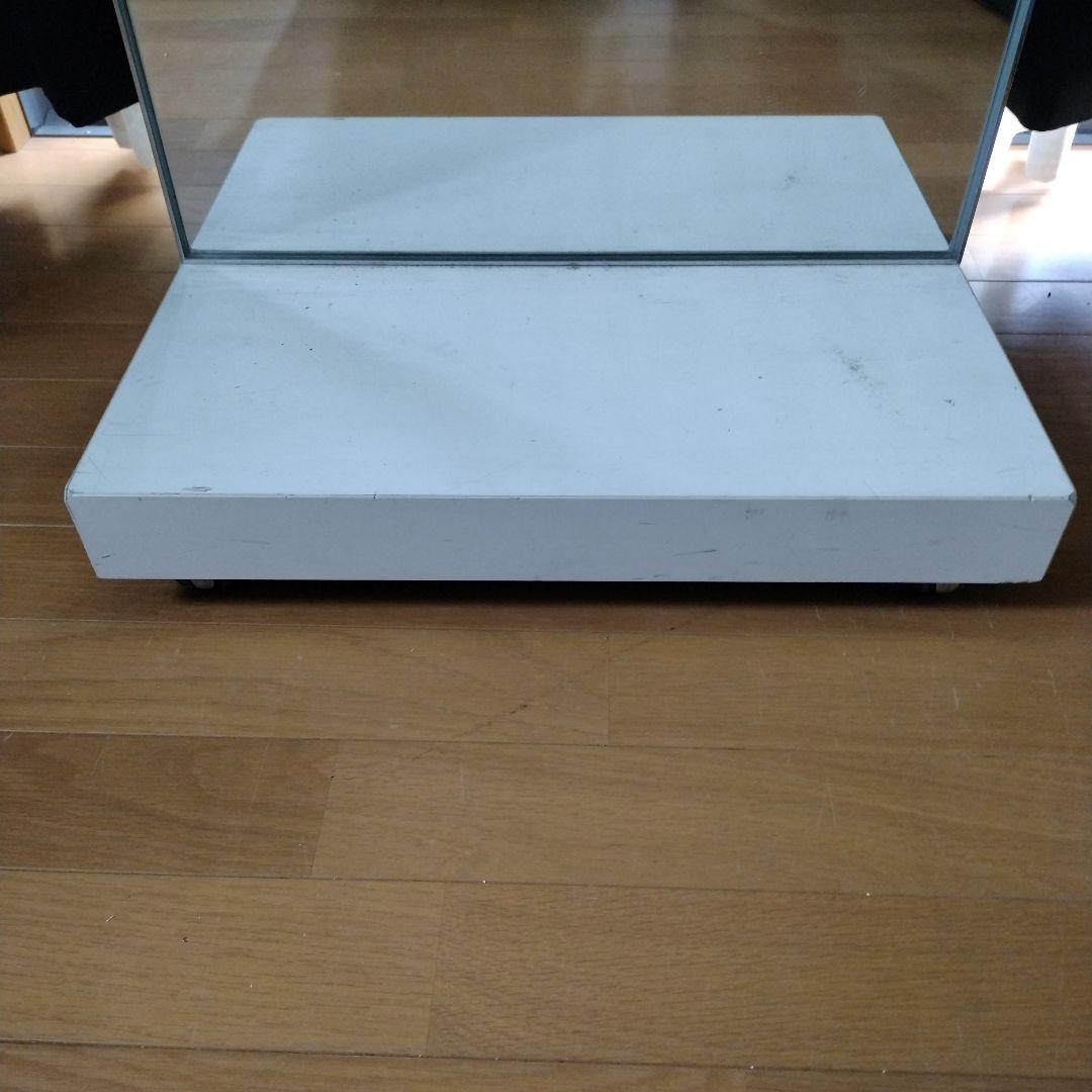 自立式　両面ミラー　店舗什器