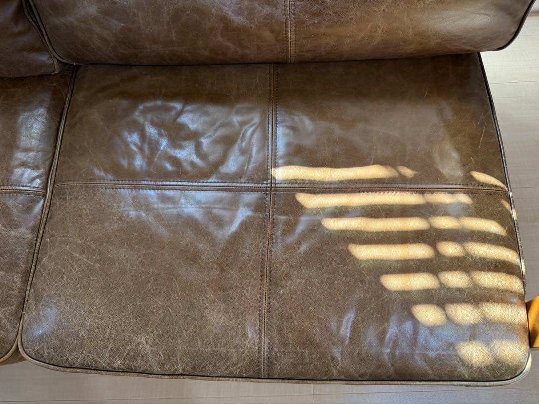 ⭐︎お値下げしました！　wtw ソファ TISMO 本革 レザー ダブルティー