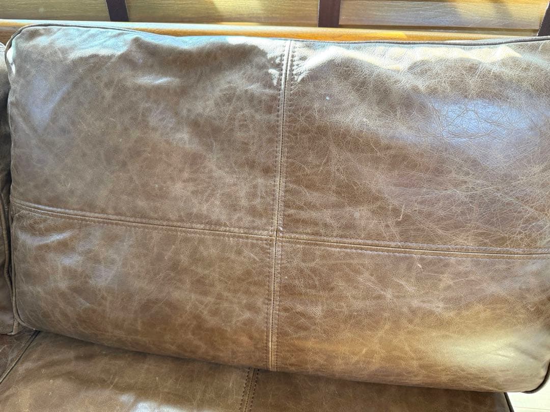 ⭐︎お値下げしました！　wtw ソファ TISMO 本革 レザー ダブルティー