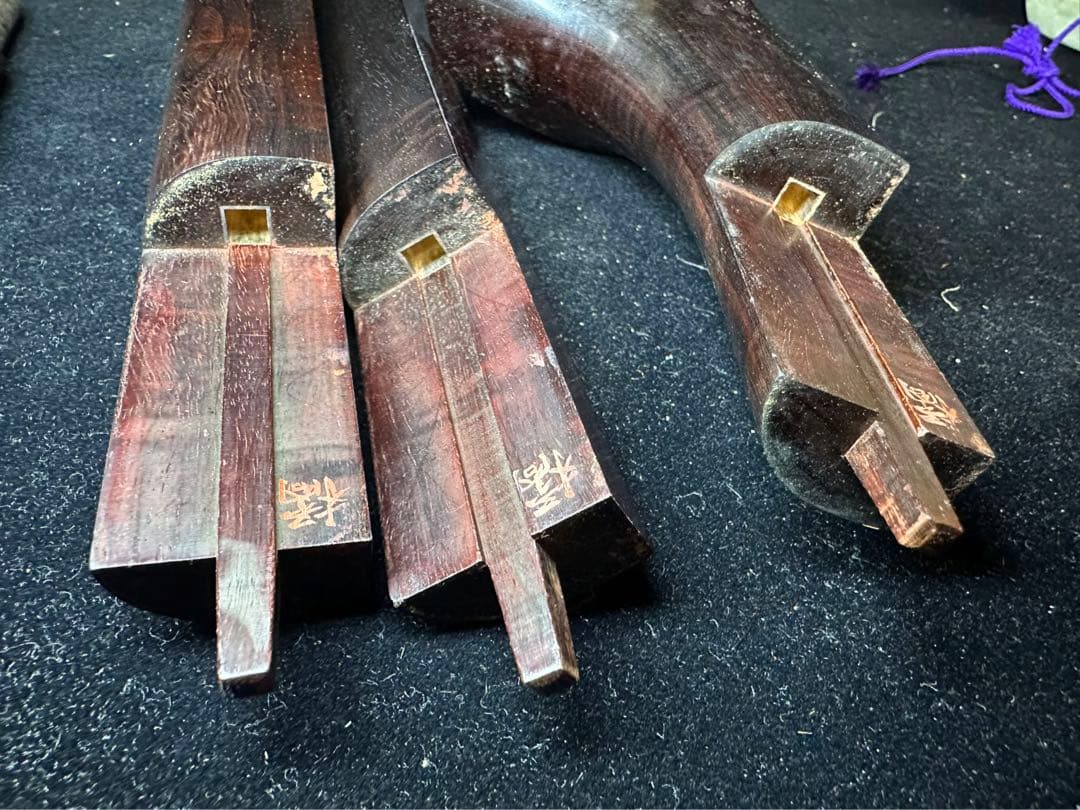 三味線 金細　紅木　紫檀　 弦楽器