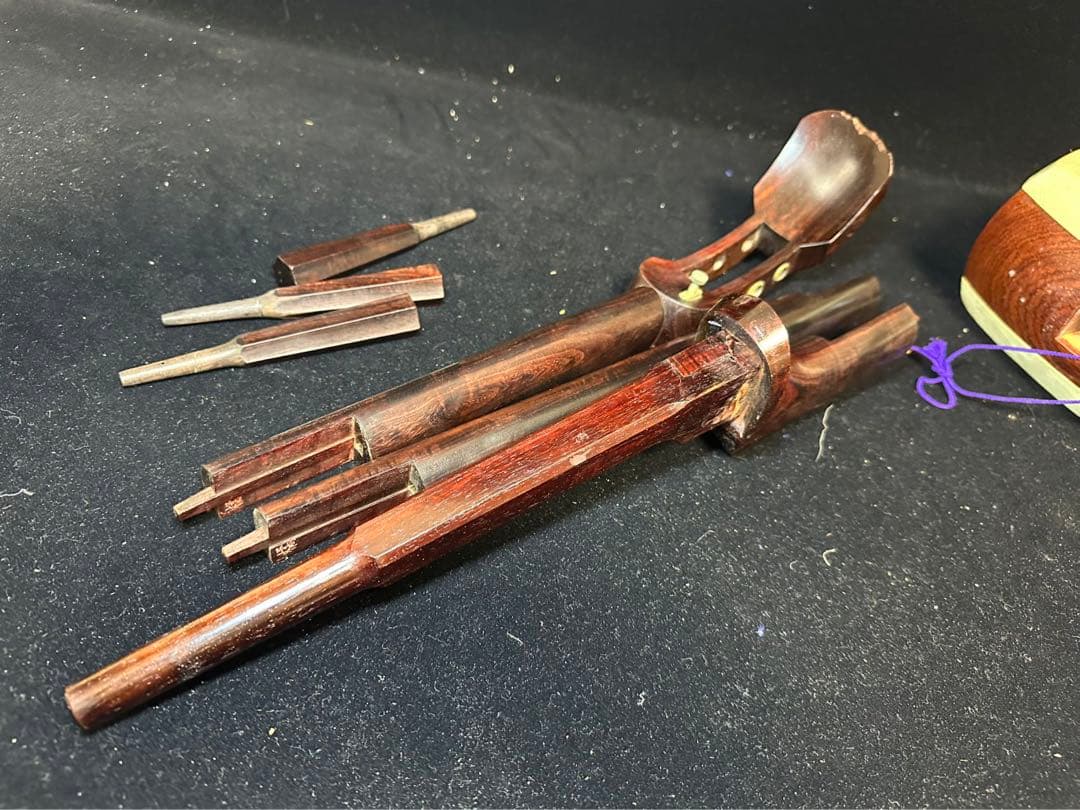 三味線 金細　紅木　紫檀　 弦楽器