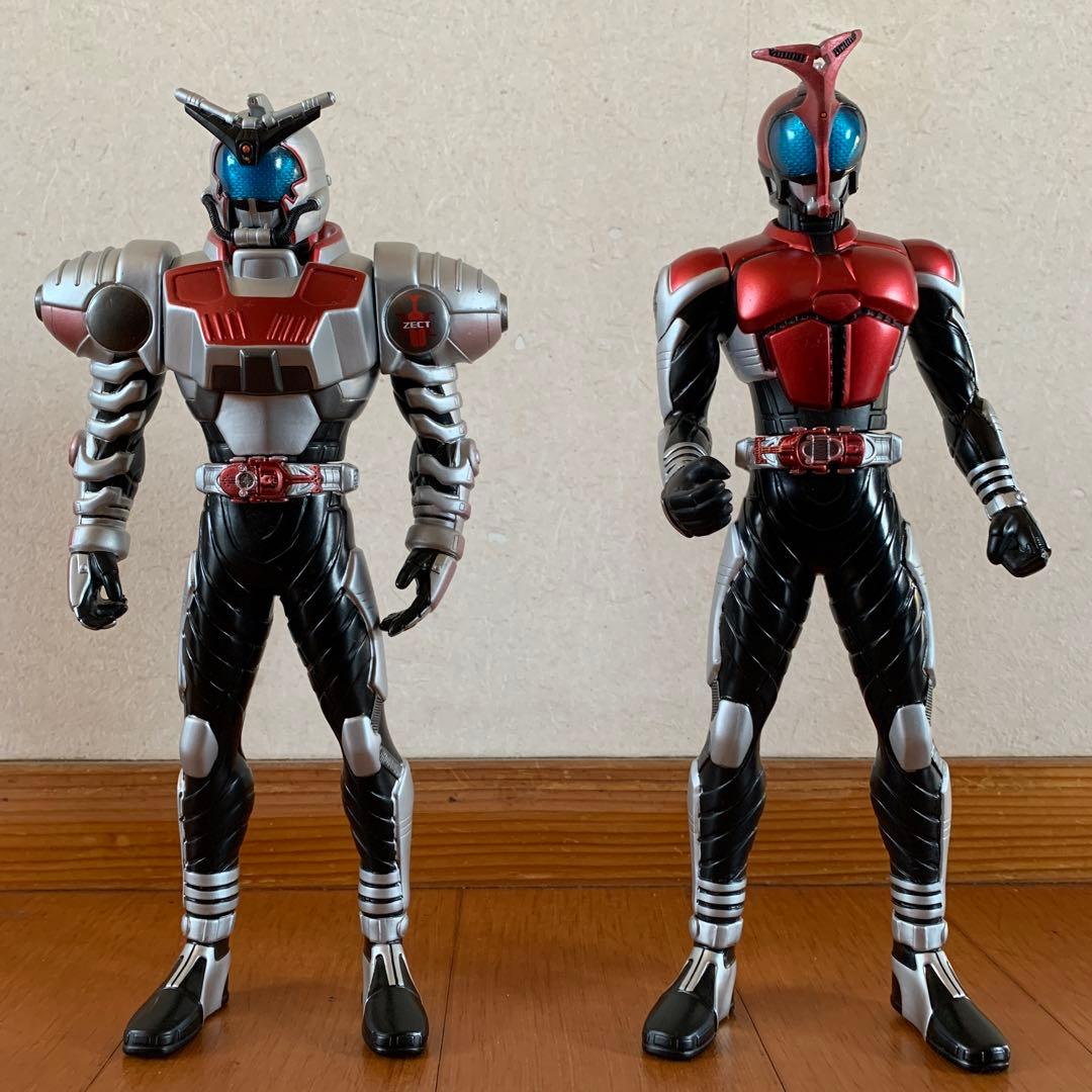 仮面ライダーカブト&マスクドフォーム ビッグサイズソフビフィギュア