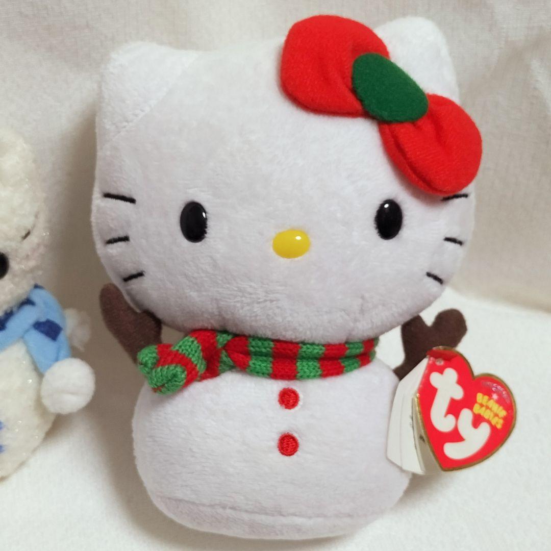ハローキティ　ダニエル　 雪だるま　ぬいぐるみ　平成レトロ　希少　レア