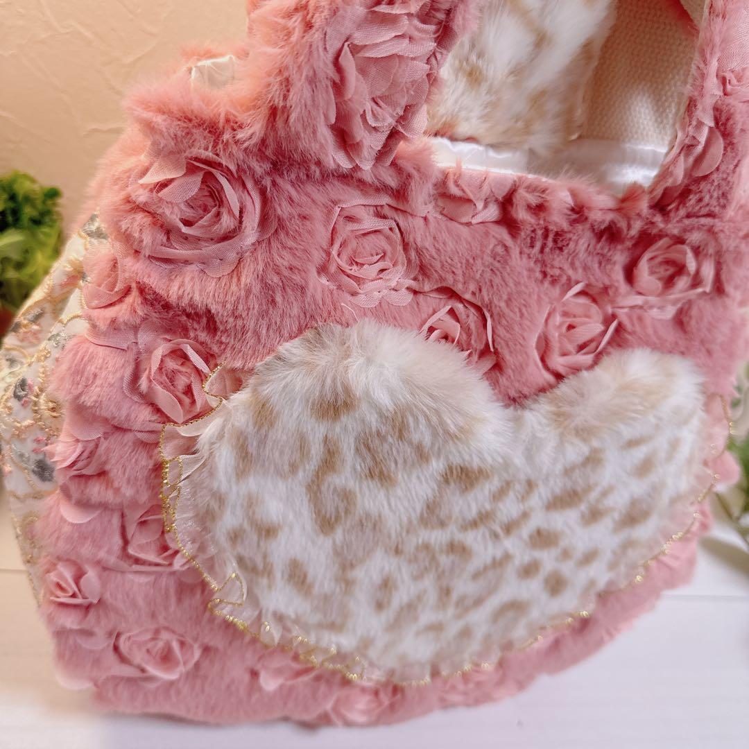 あ*き様 コヤンイサムチョン♡新作！インド刺繍×薔薇！豹柄ルミちゃんのラウンドト