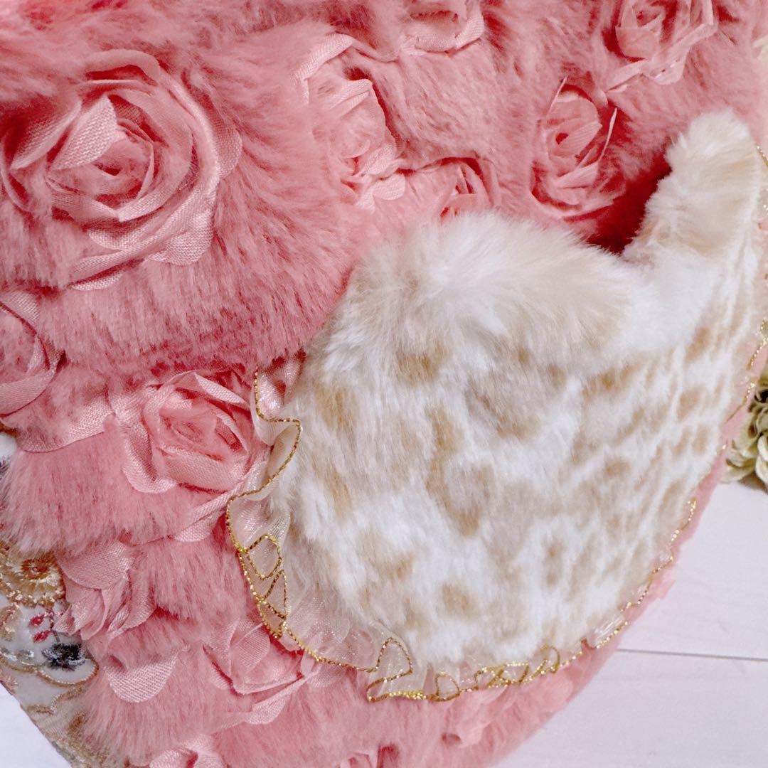 あ*き様 コヤンイサムチョン♡新作！インド刺繍×薔薇！豹柄ルミちゃんのラウンドト