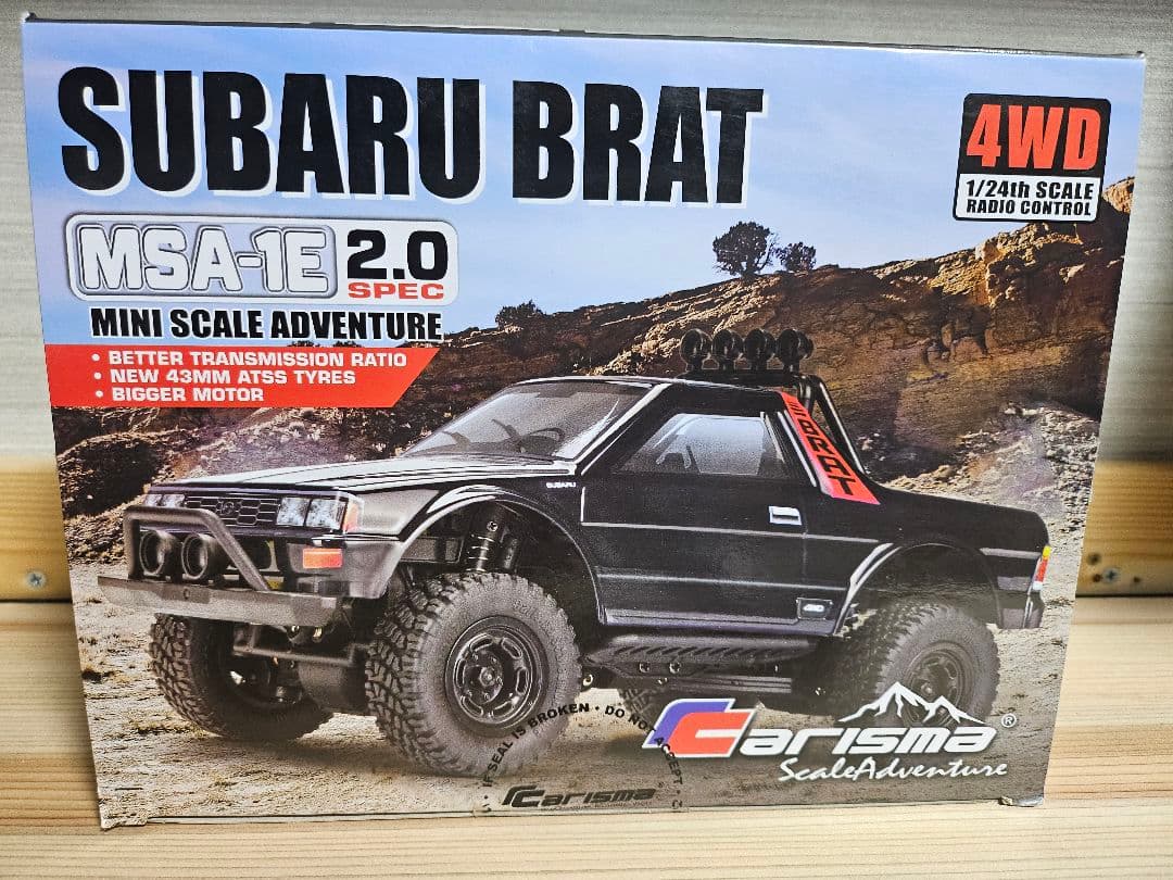 カリスマ スバルブラット1/24 ホビーラジコン クローラーRTR希少レアモデル