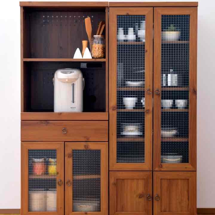 アンティーク調家具シリーズ ビストロカップボード