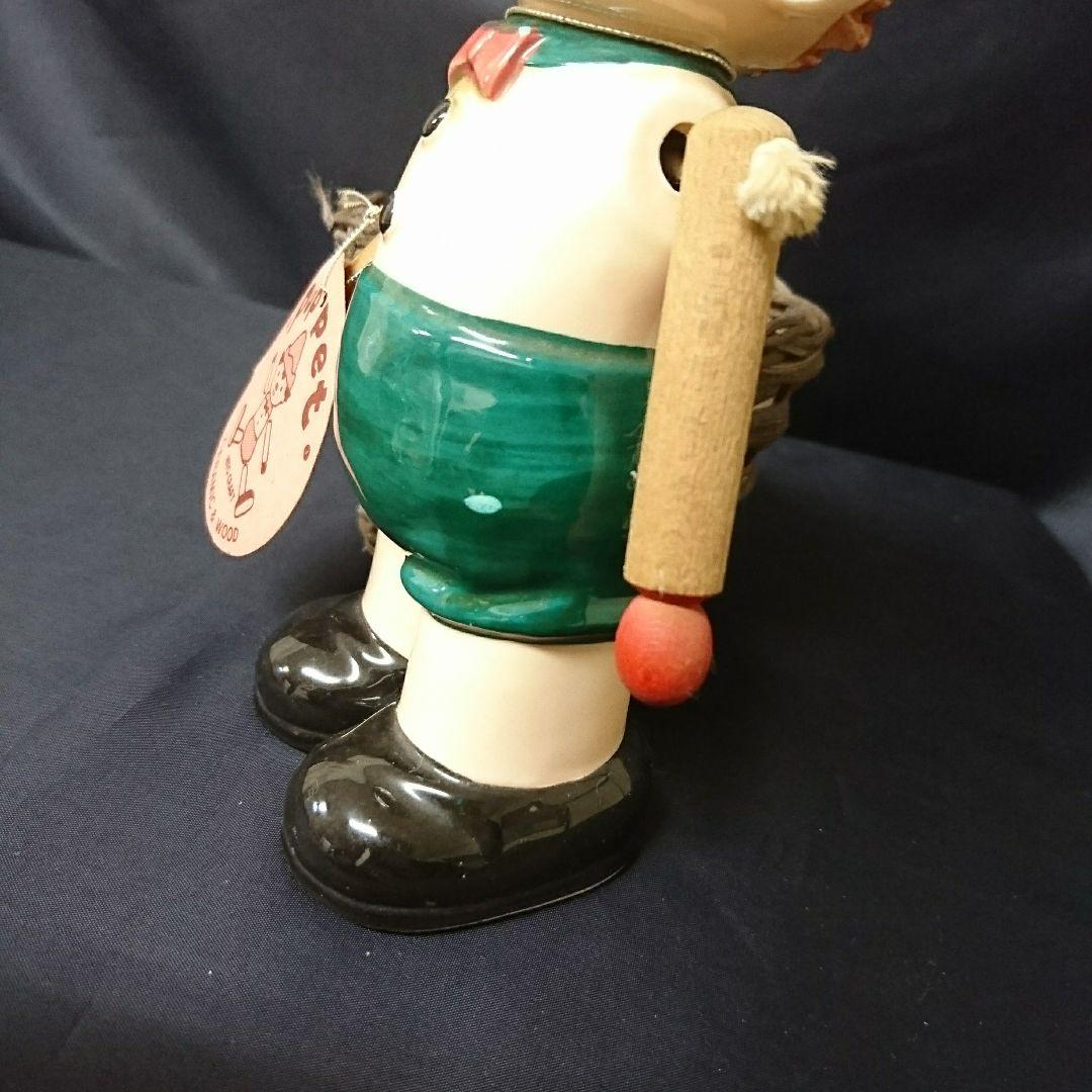 未使用保管品 seto craft 陶器 ピノキオ 置物