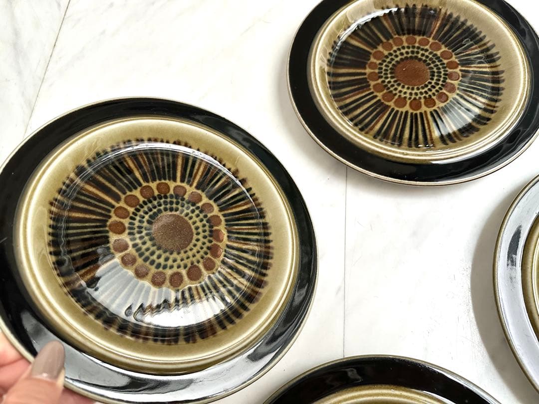 アラビア コスモス20cmプレート 4枚